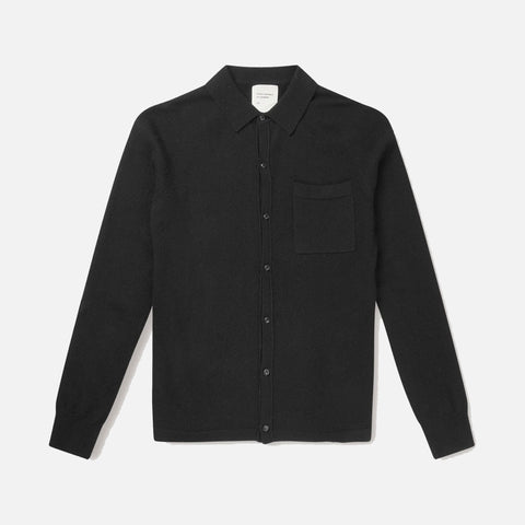 Original Button Down Polo Black