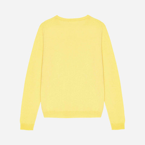 Owen Cashmere Roundneck Light Yellow