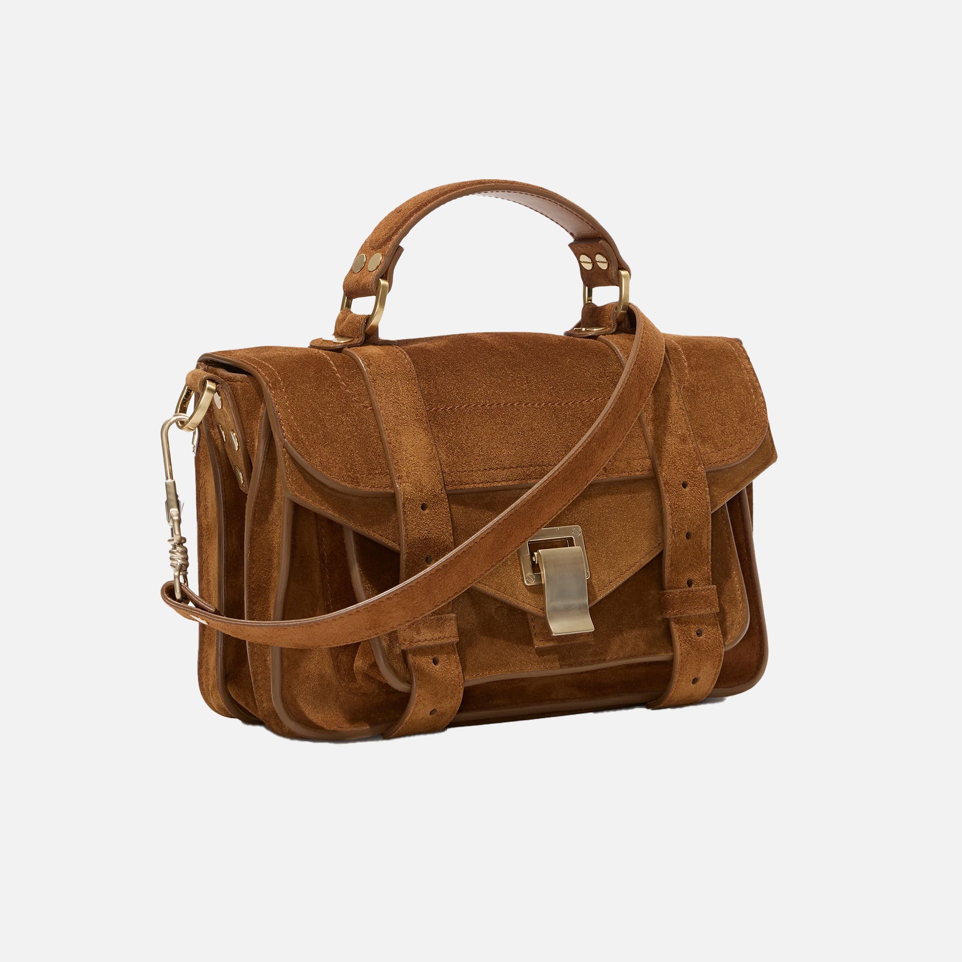 PS1 Suede Tiny Bag Saddle
