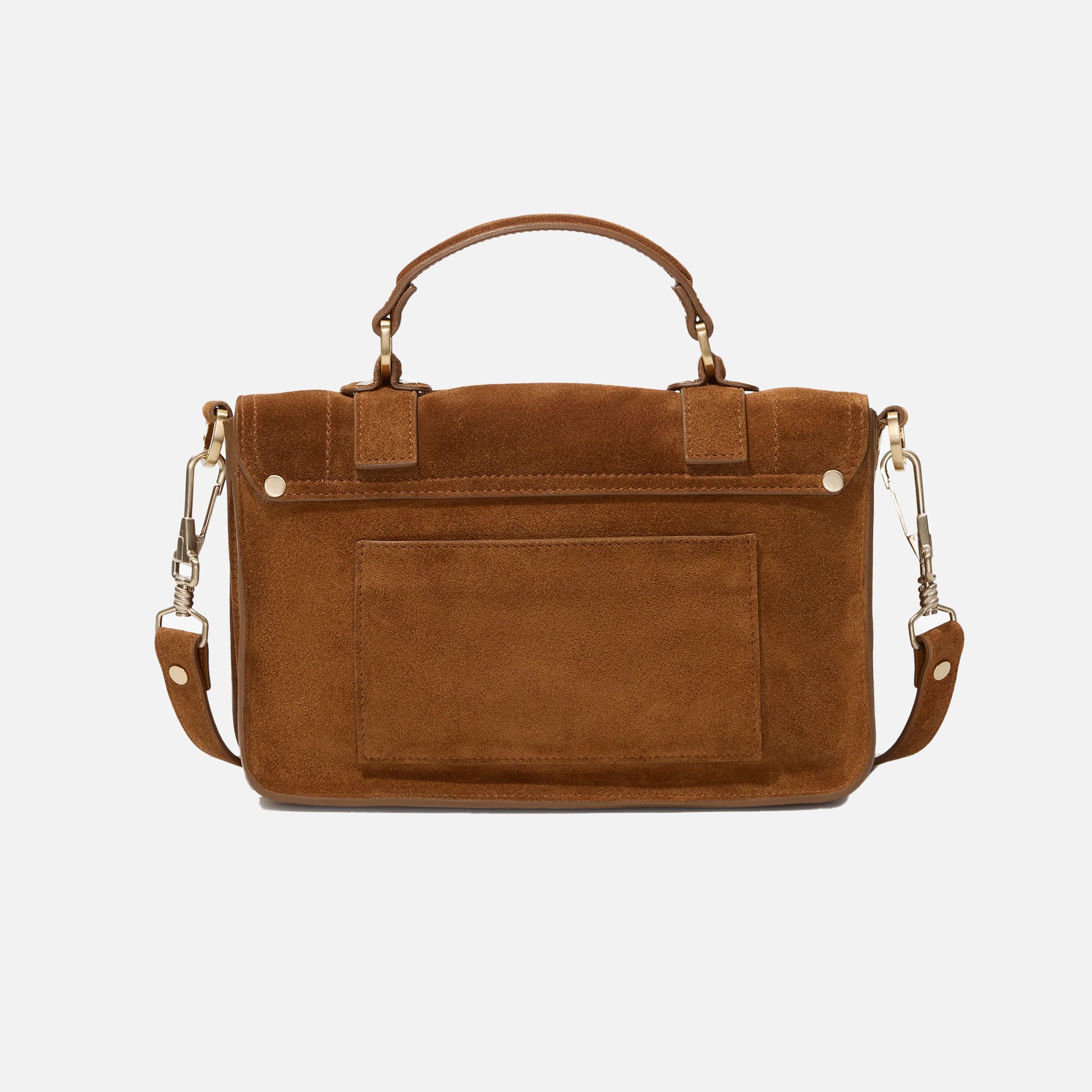 PS1 Suede Tiny Bag Saddle
