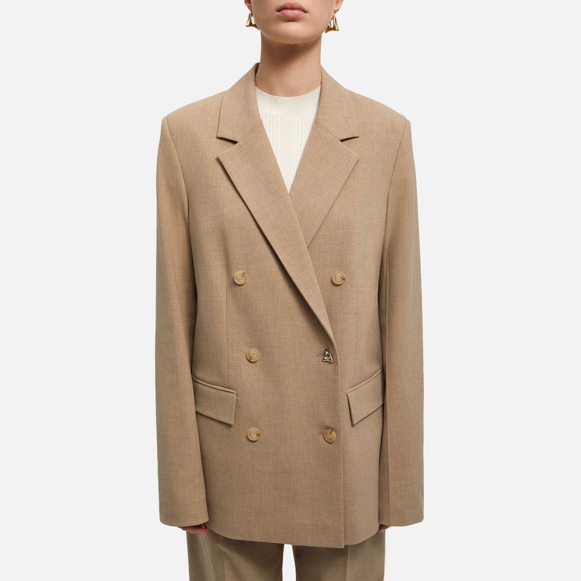 Perch Blazer Dust Brown