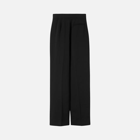 Petra Crepe Georgette Pants Black