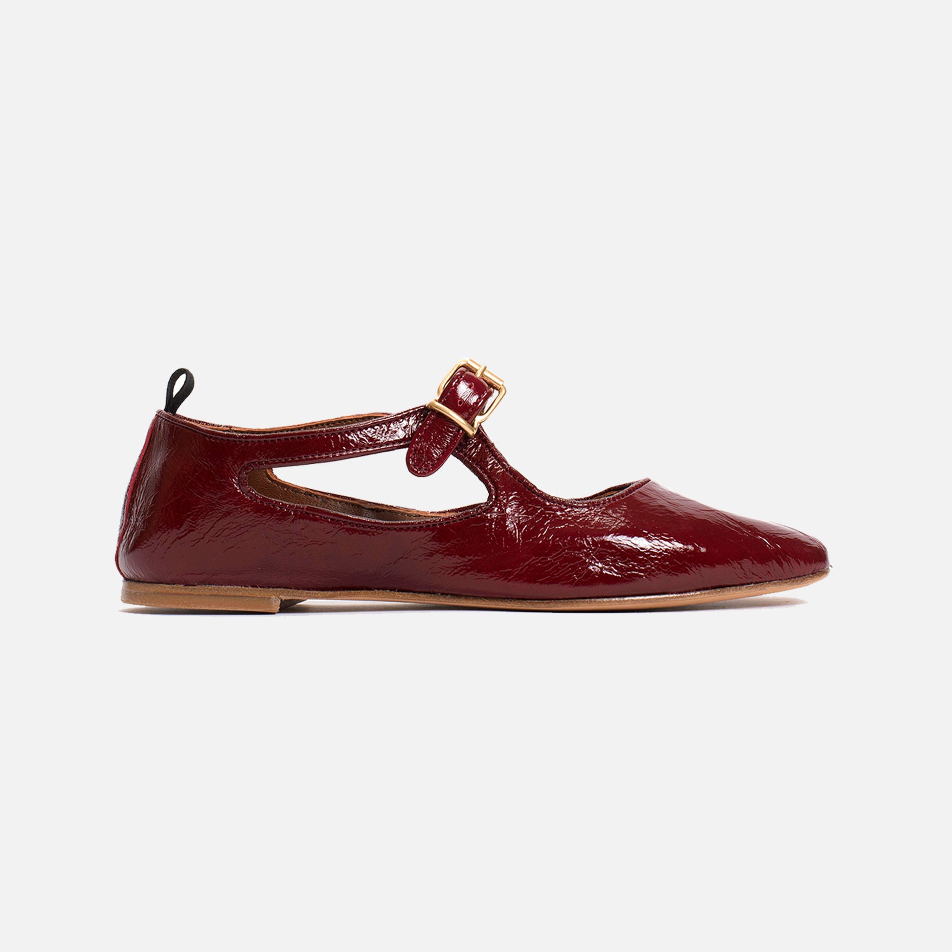 Praise Ballerina Patent Pomegranate