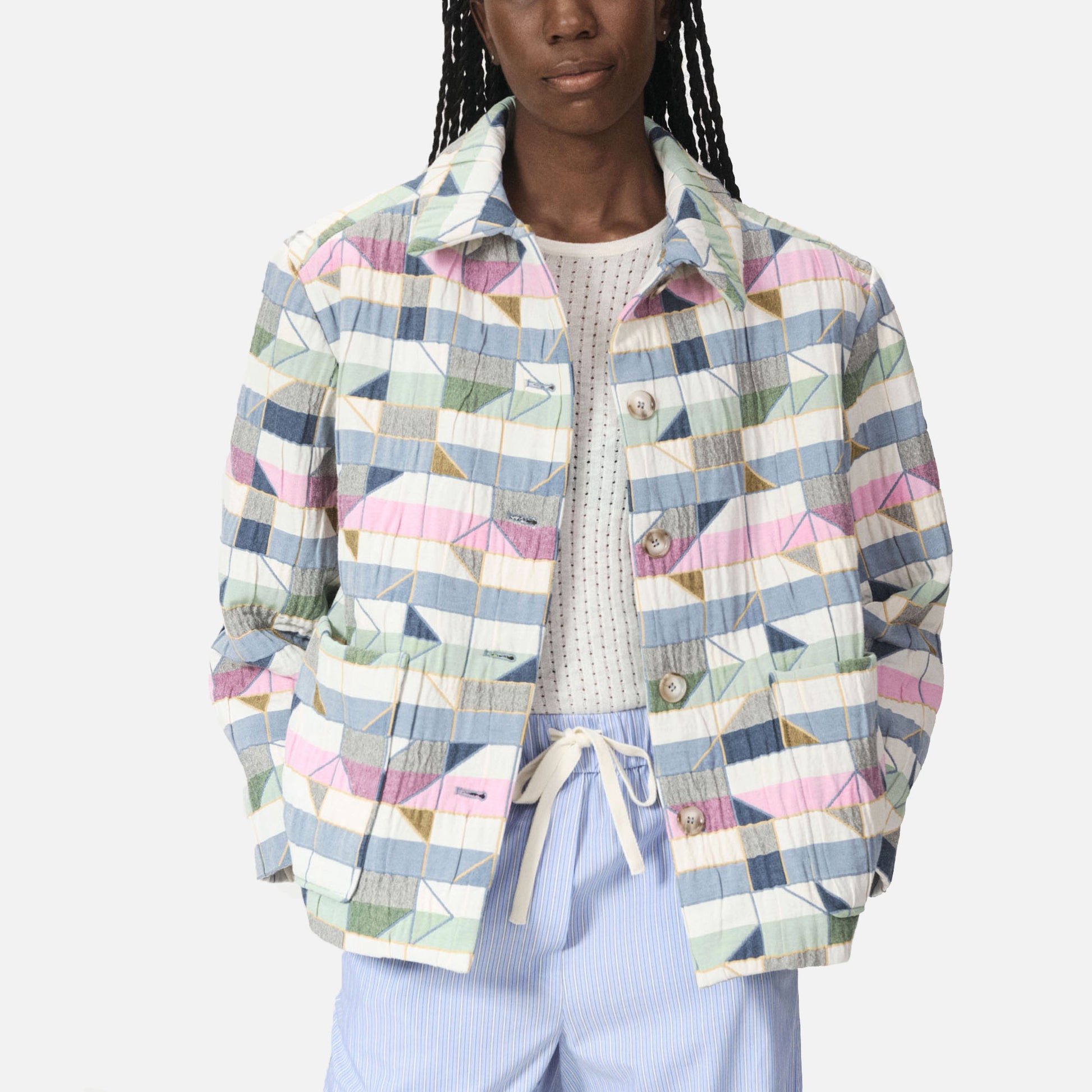 Presley Jacket Multi Pastel