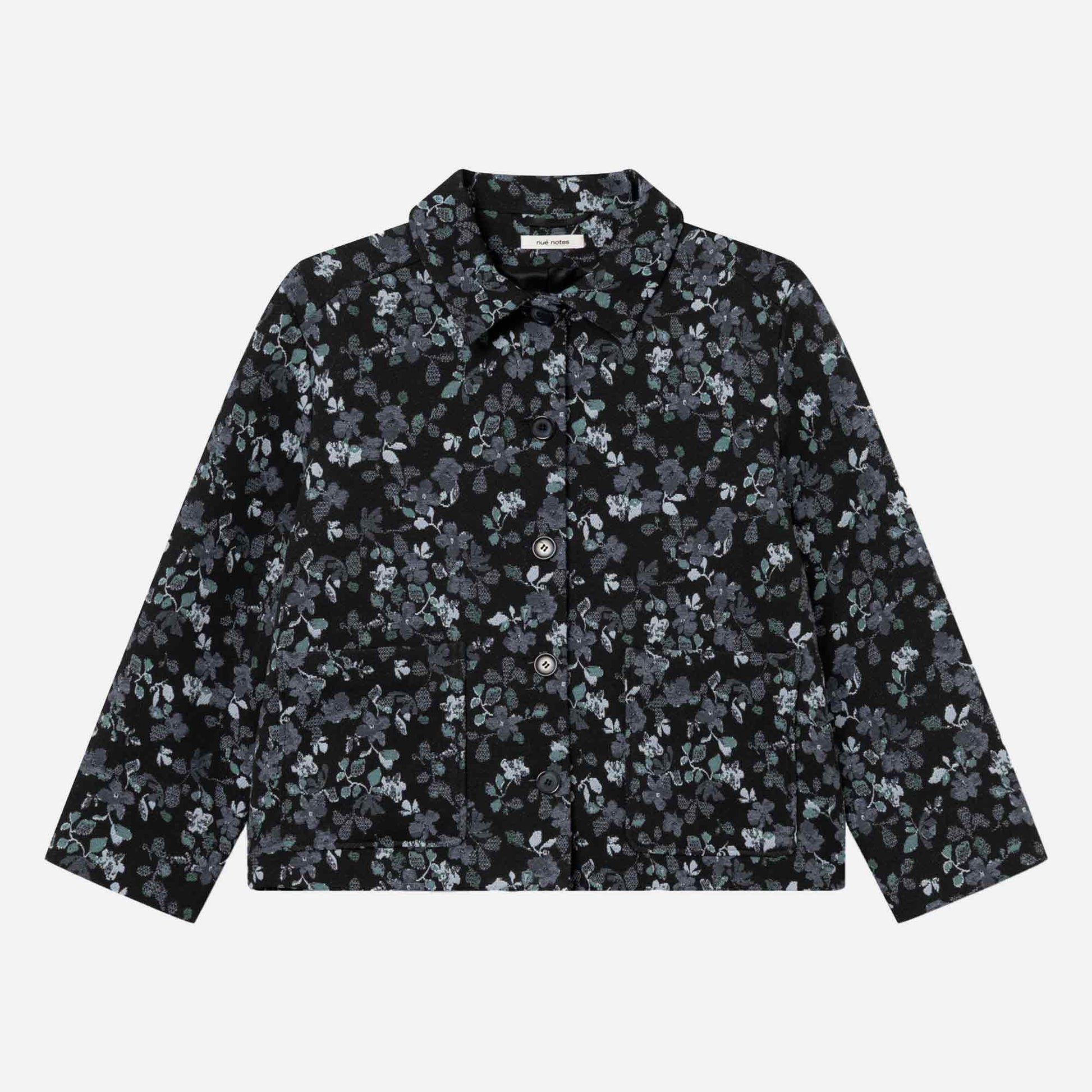 Presley Jacket Floral Blue