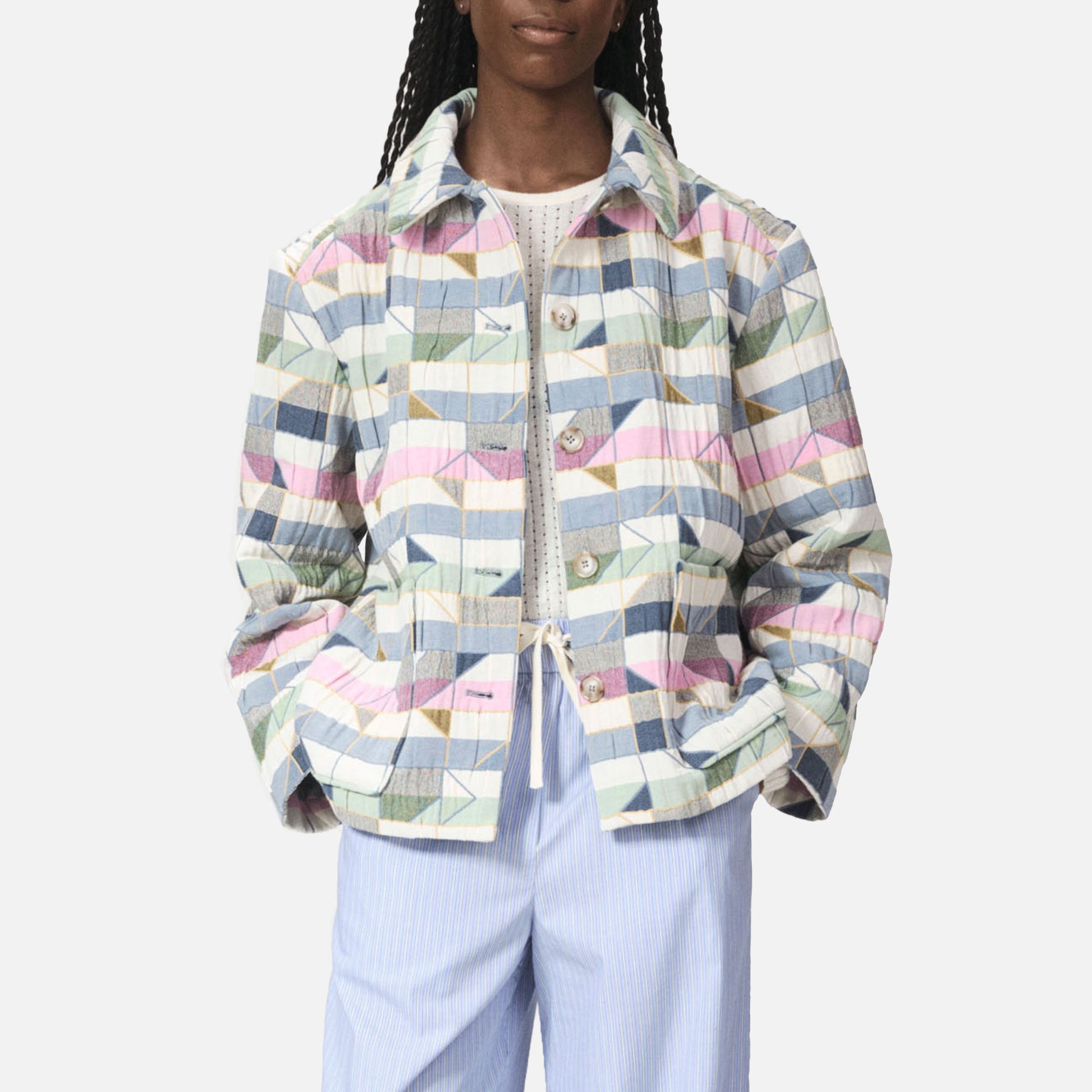 Presley Jacket Multi Pastel