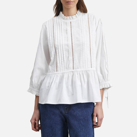 Primrose Blouse Optic White