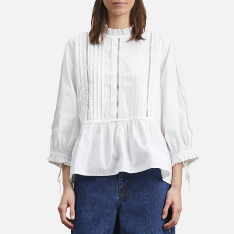 Primrose Blouse Optic White