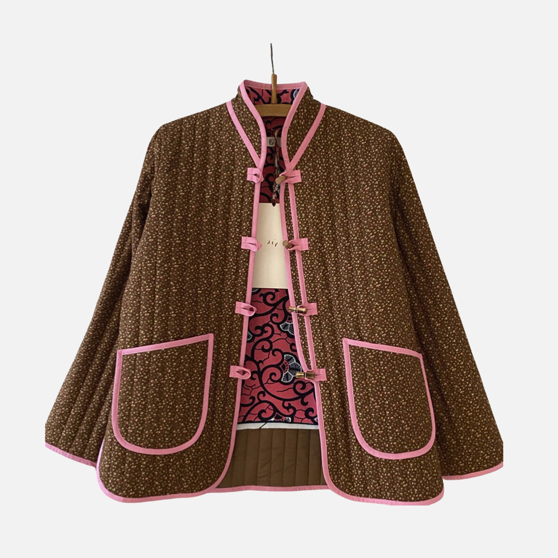 Quilt Jacket Peter Pan Maroon