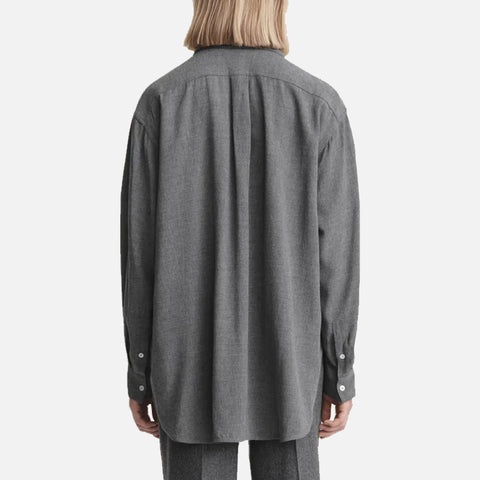 Relaxed Shirt Grey Melange