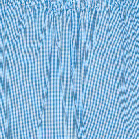 Sam Piping Pants Mini Turquoise/White