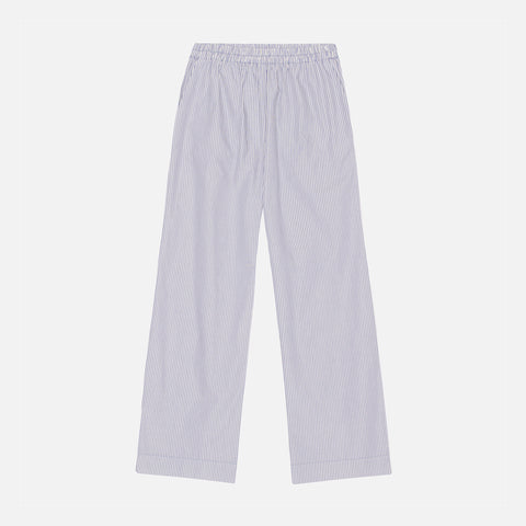 Sam Pants White/Blue Stripe