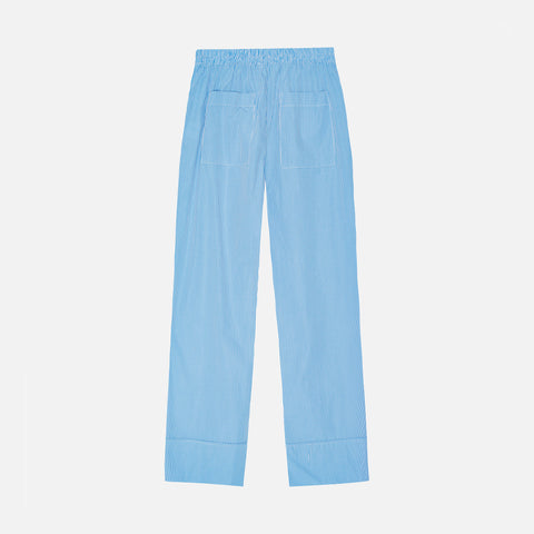 Sam Piping Pants Mini Turquoise/White