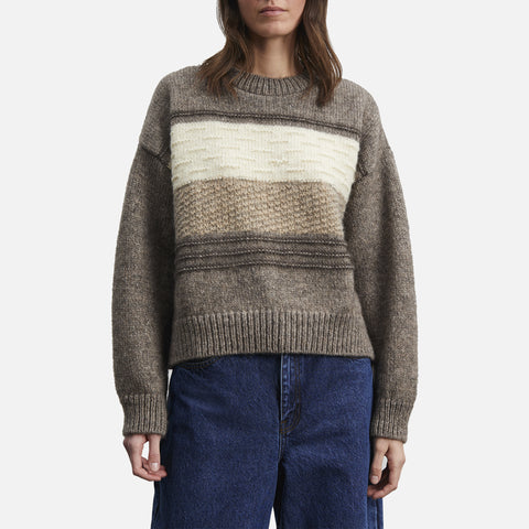 Sandi Jumper Multi Brown