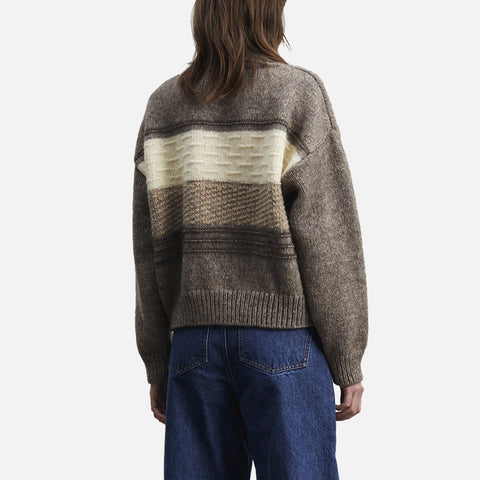 Sandi Jumper Multi Brown