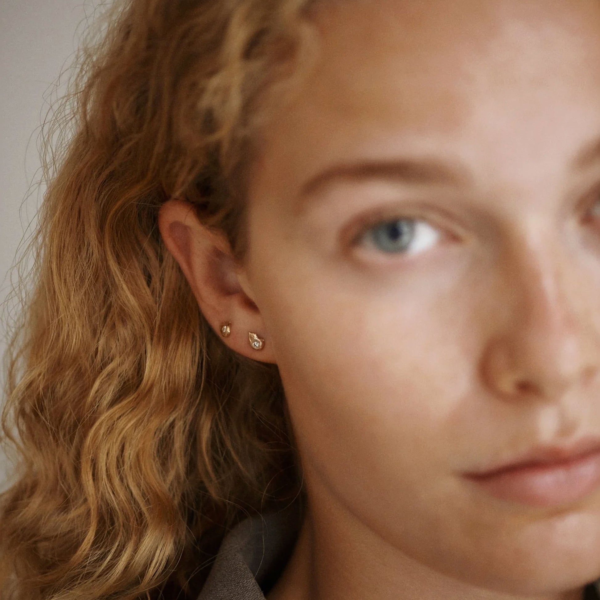 Serenity Earring Solid Gold