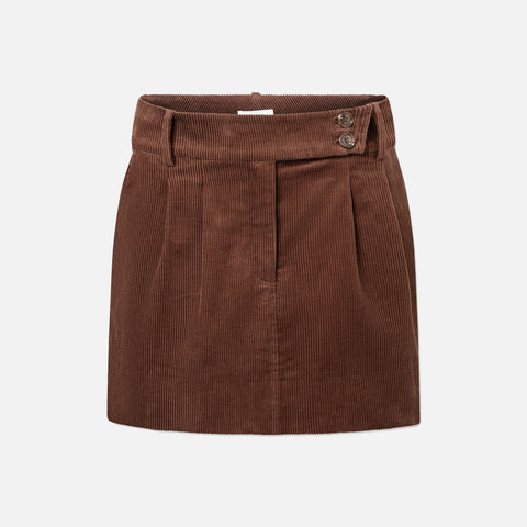 Seth Skirt Dark Brown