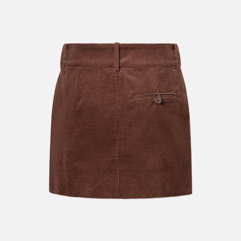 Seth Skirt Dark Brown