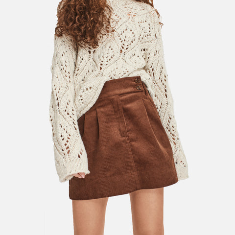 Seth Skirt Dark Brown