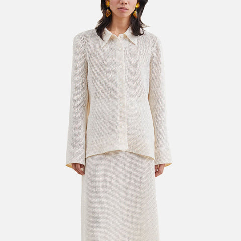 Svala Linen Mesh Ecru