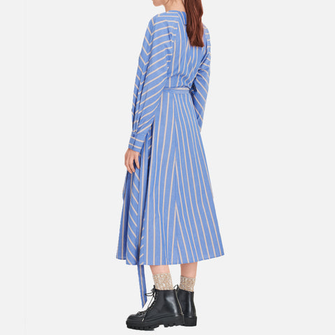 Seymour Dress Bleached Denim