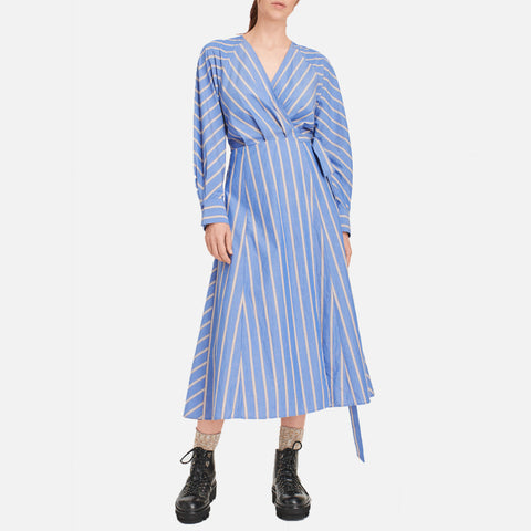 Seymour Dress Bleached Denim
