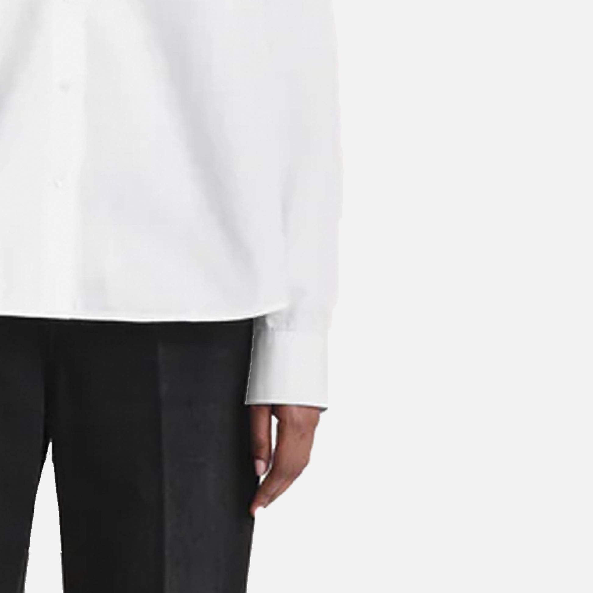 Signature Cotton Shirt White