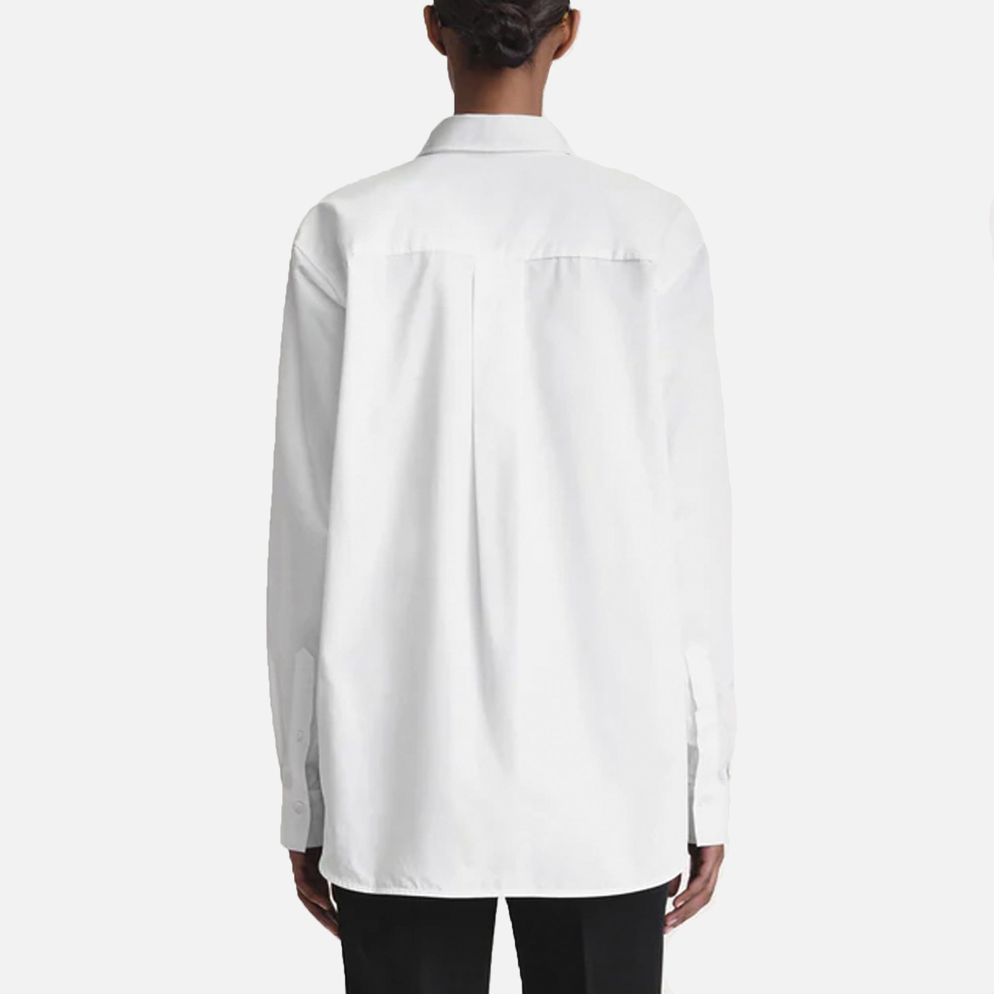 Signature Cotton Shirt White