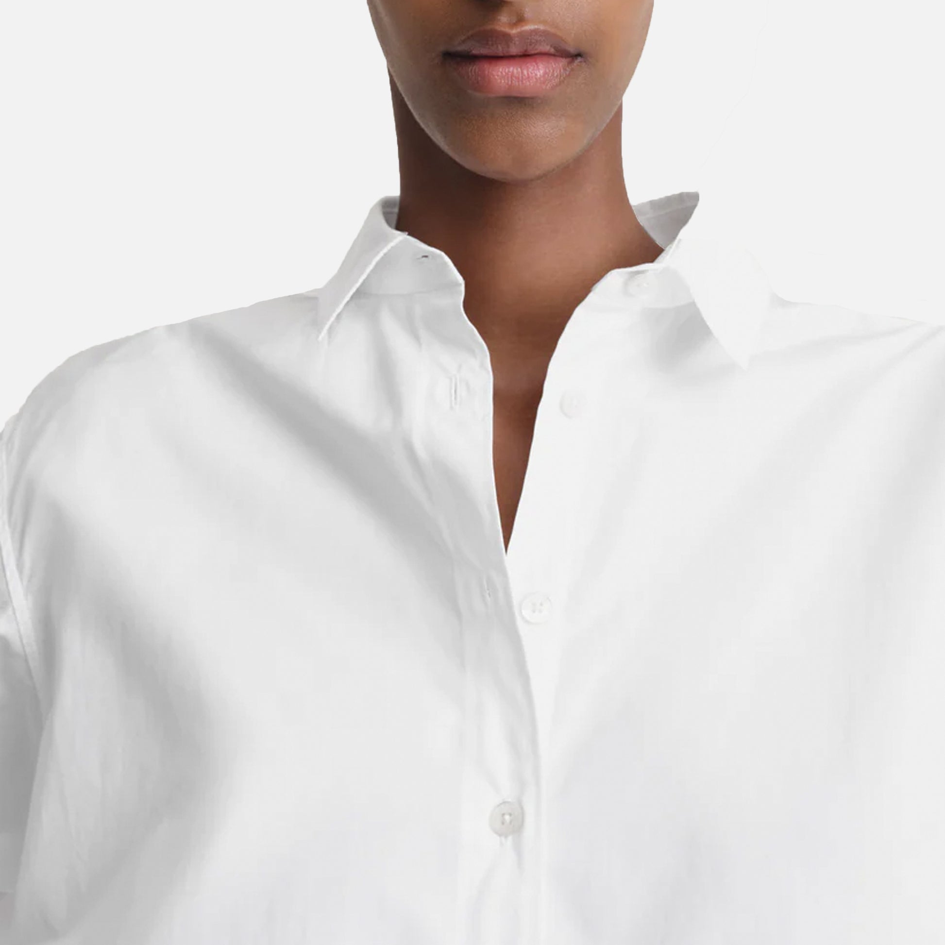 Signature Cotton Shirt White