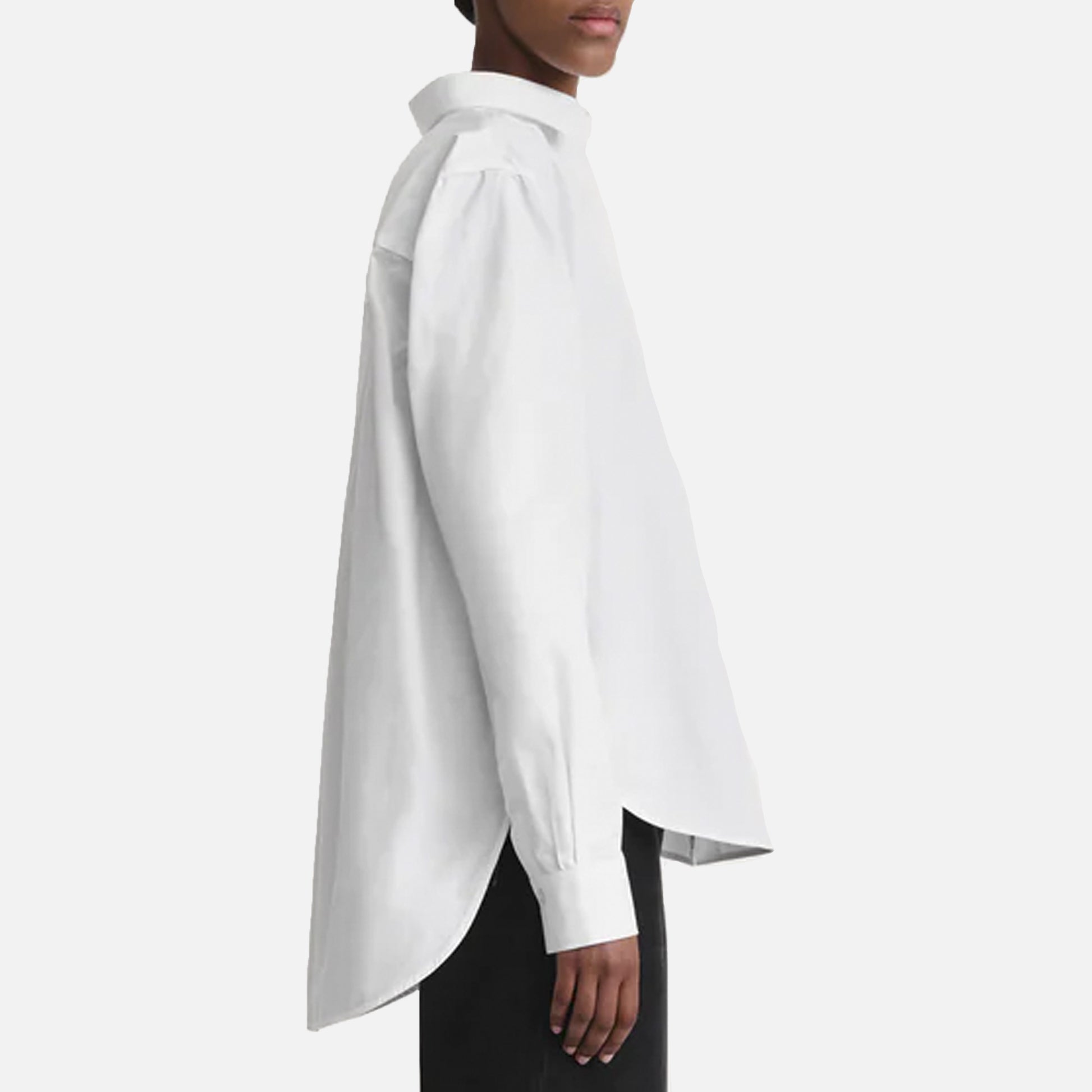 Signature Cotton Shirt White