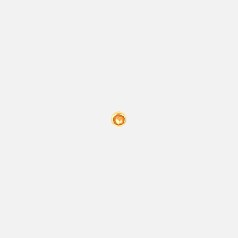 Small Gold Dot Earring