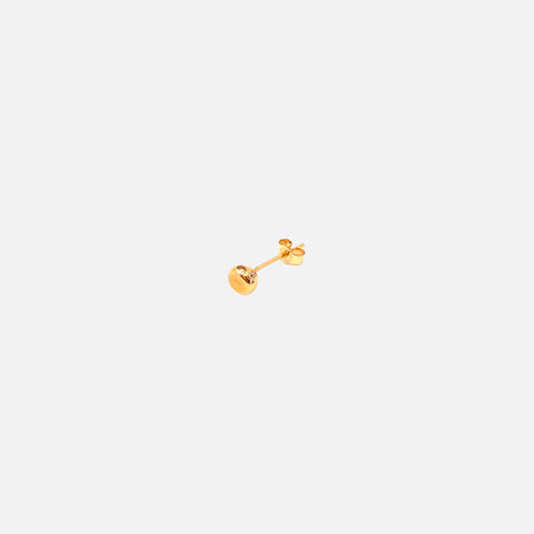 Small Gold Dot Earring