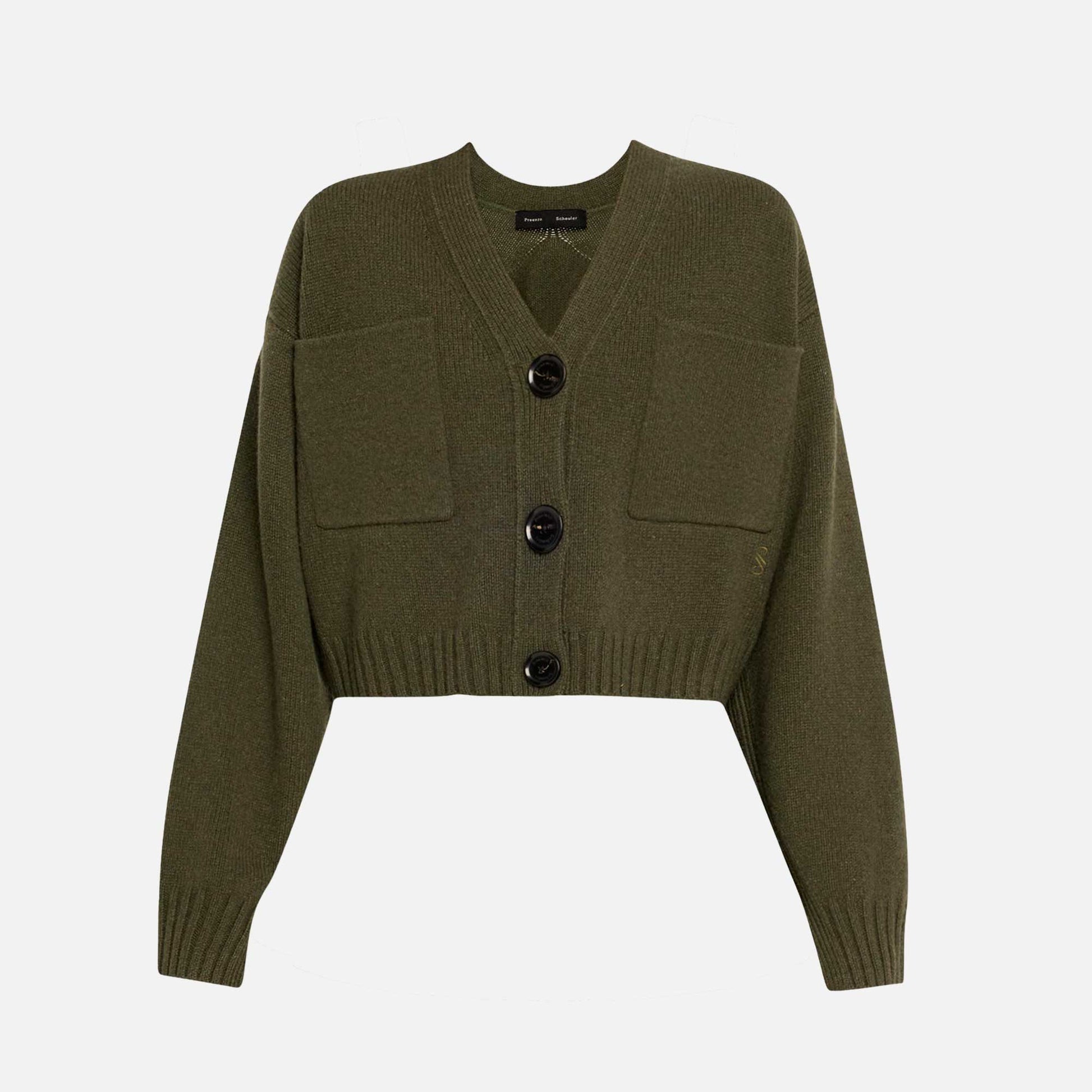 Sofia Cashmere Cardigan Fatigue