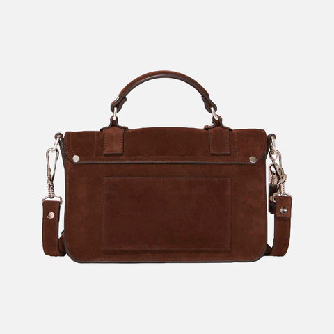 Suede PS1 Tiny Bag Dark Chocolate