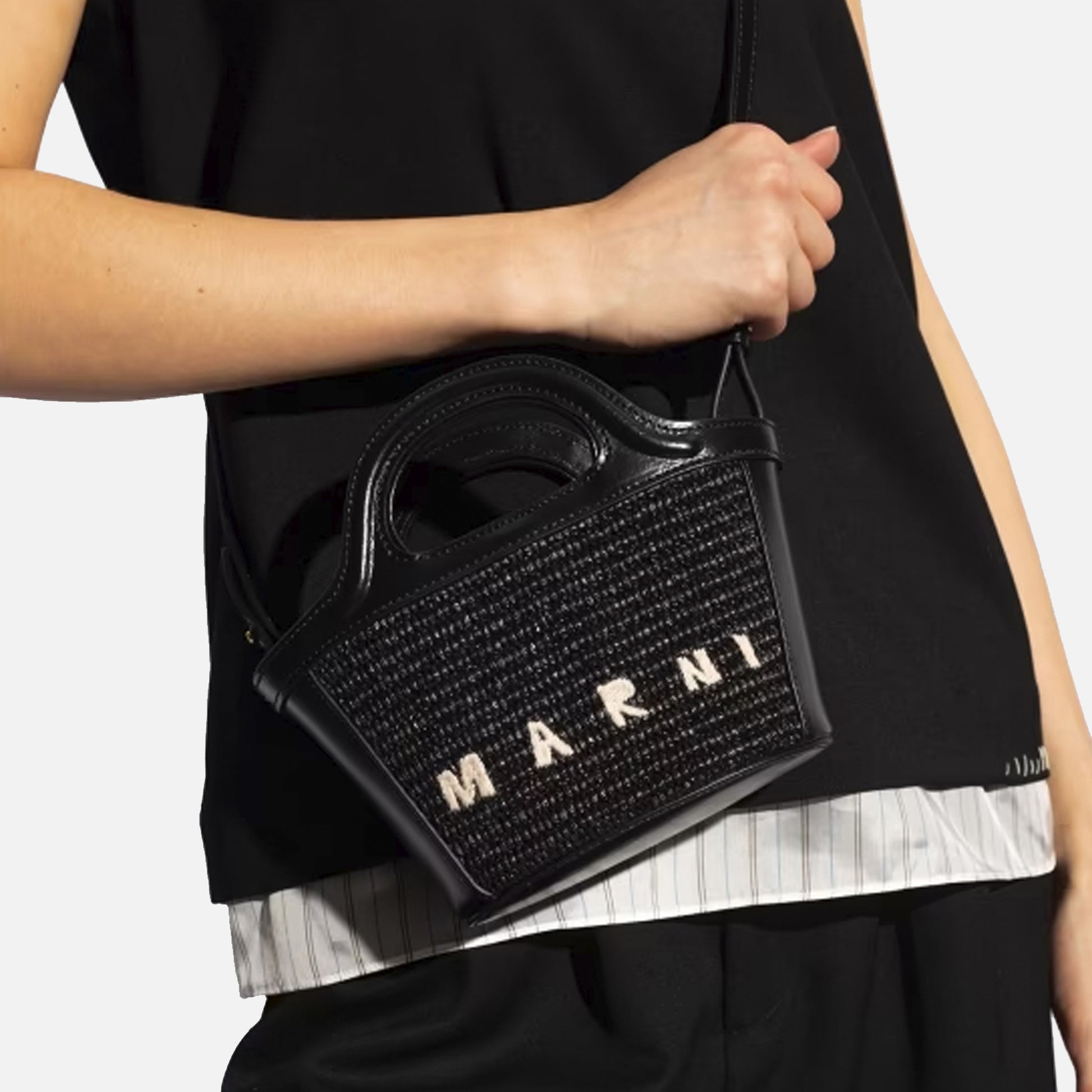 Tropicalia Micro Bag Black