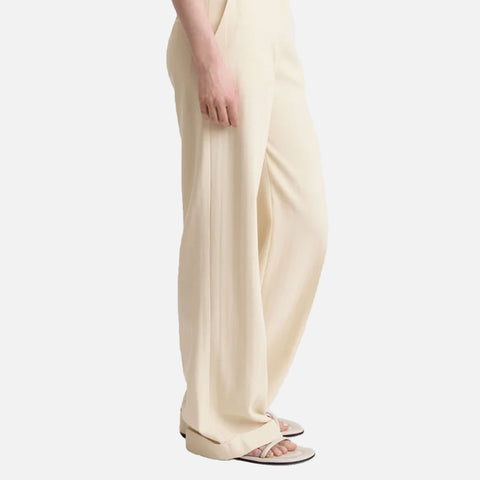 Tailored Herringbone Suit Trouser Bleached Sand