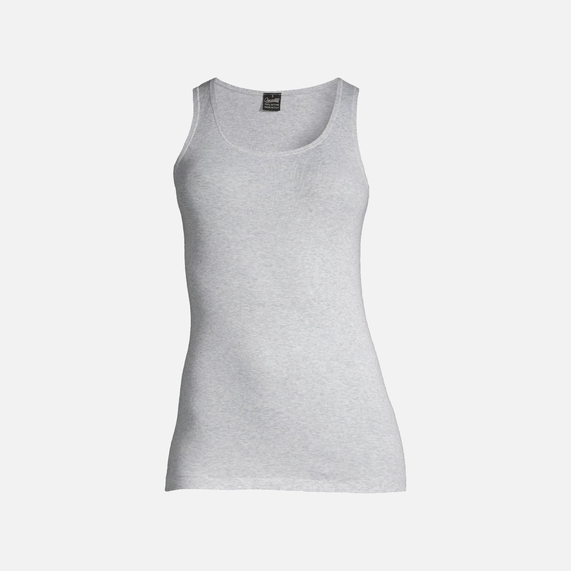 Tank Top Cotton Silver