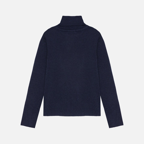 Tao Rib Turtleneck Knit Navy