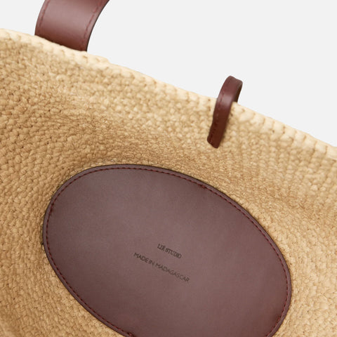 The Bianca Small Raffia Bag Natural