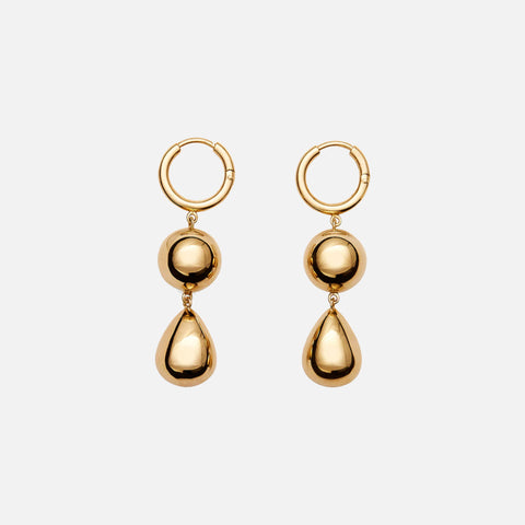 The Cathrine Earring Gold Plated