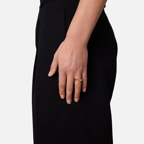 The Ivalo Ring Gold Plated