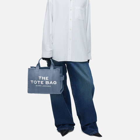 The Medium Tote Bag Blue Shadow