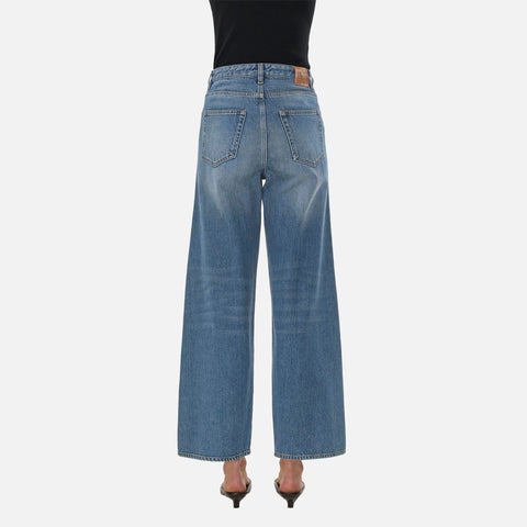 Flare Jeans Washed Blue