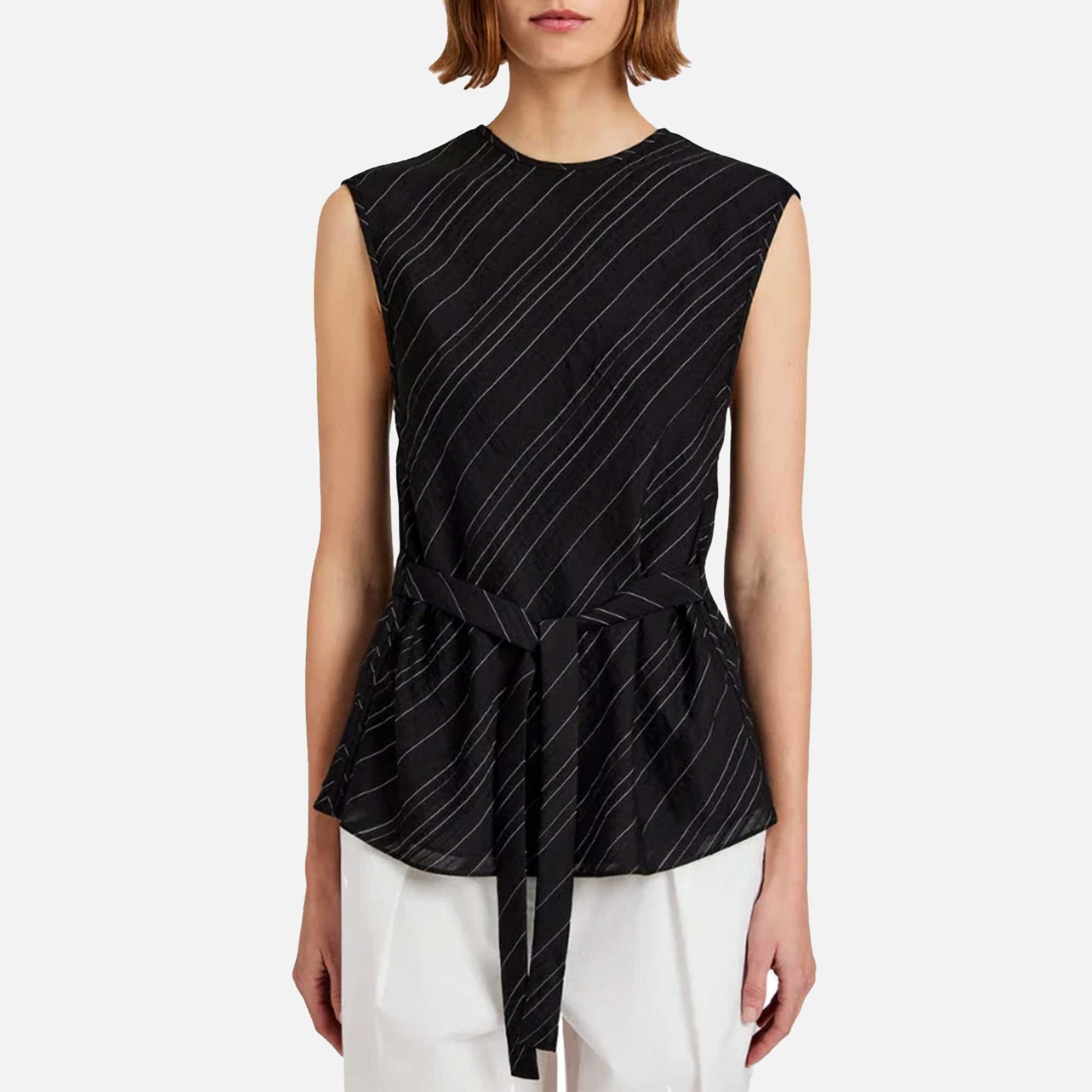 Trina Top Black/Chalk