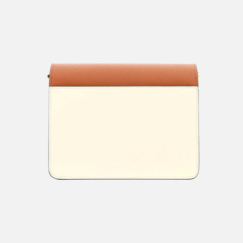 Trunk Bag Saffiano Leather Moca/Pink Candy/Shell