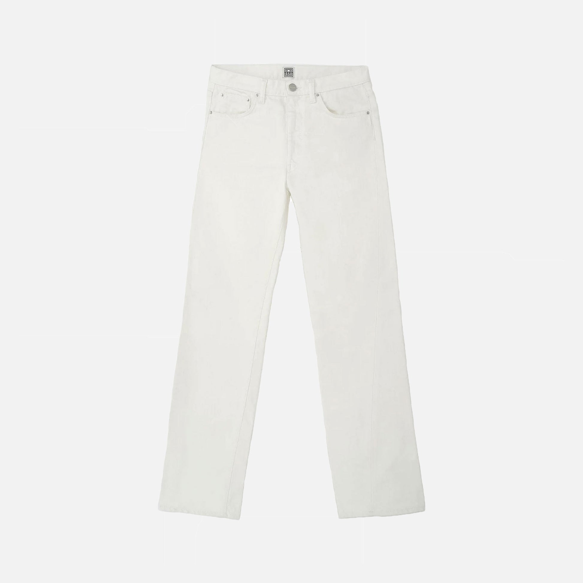 Twisted Seam Denim Off-White