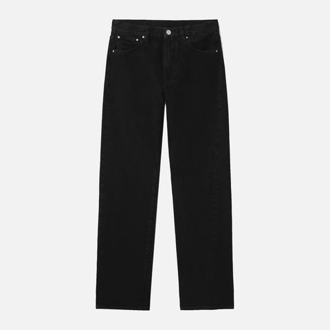 Twisted Seam Denim Jeans Black