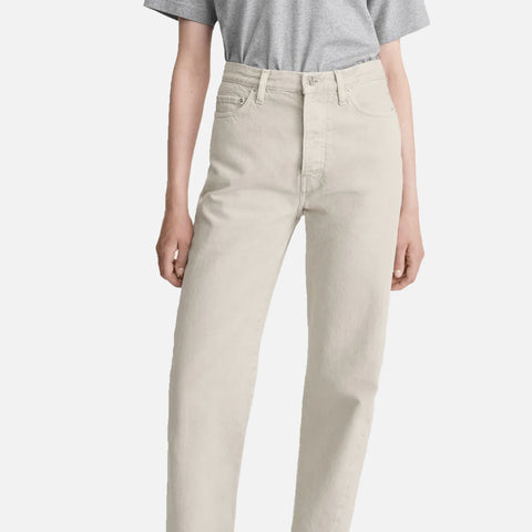 Twisted Seam Denim Full Length Smoke Grey