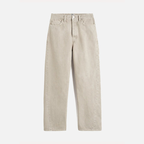 Twisted Seam Denim Full Length Smoke Grey