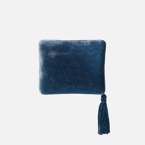 Velvet Jewellery Box Blue